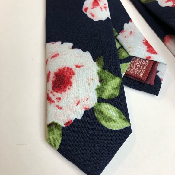 ORIGINAL PENGUIN Cotton Floral Tie - Picture 2 of 7